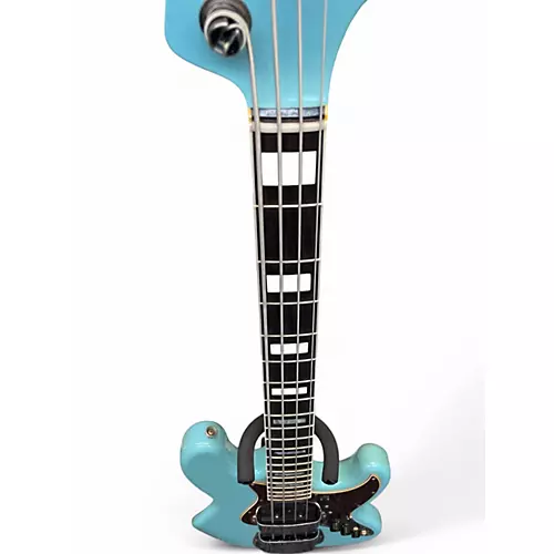 Used Fender 76 JAZZ BASS CUSTOM SHOP Daphne Blue Electric Bass Guitar Daphne Blue - musicians--Friend