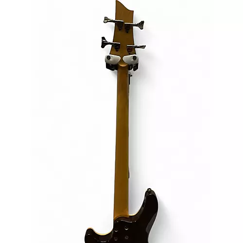 Used Schecter Guitar Research Omen Extreme 4 String Vintage Sunburst Electric Bass Guitar Vintage Sunburst - musicians--Friend