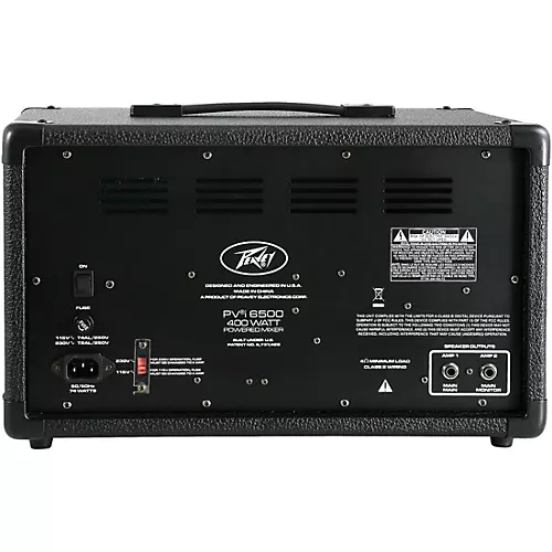 Peavey PVi 6500 6-Channel 400W Powered PA Head With Bluetooth and FX - musicians--Friend