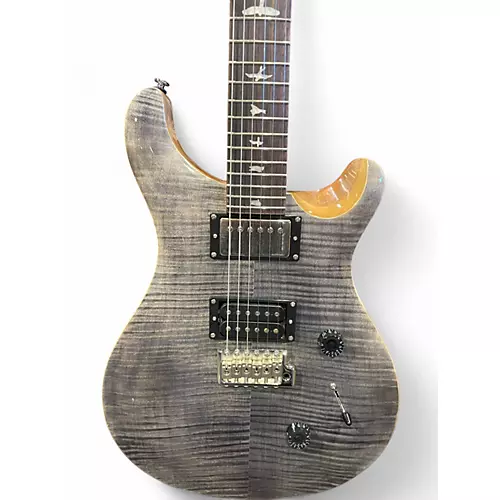 Used PRS SE Custom 24 Charcoal Solid Body Electric Guitar Charcoal - musicians--Friend