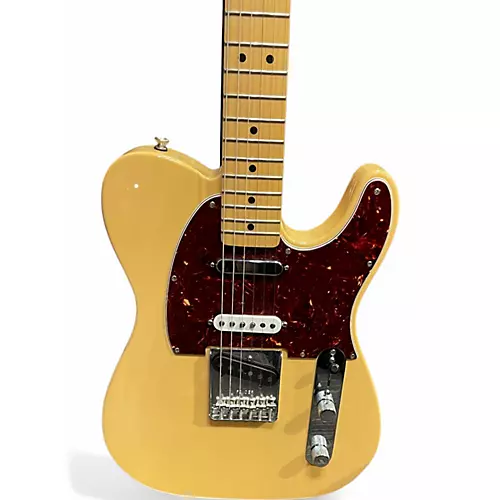 Used Fender Deluxe Series Nashville Telecaster Honey Blonde Solid Body Electric Guitar Honey Blonde - musicians--Friend