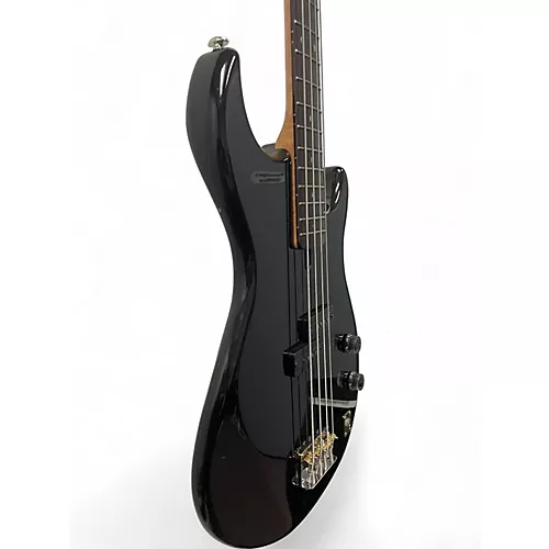 Used Yamaha 80's BB300 Black Electric Bass Guitar Black - musicians--Friend