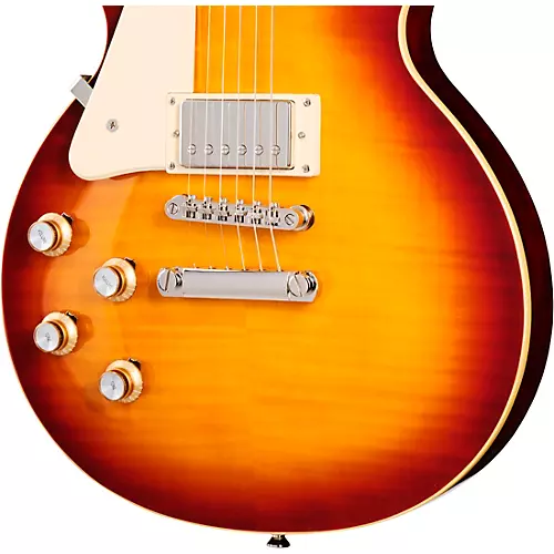 Epiphone Les Paul Standard '60s Figured Left-Handed Electric Guitar Iced Tea Burst - musicians--Friend