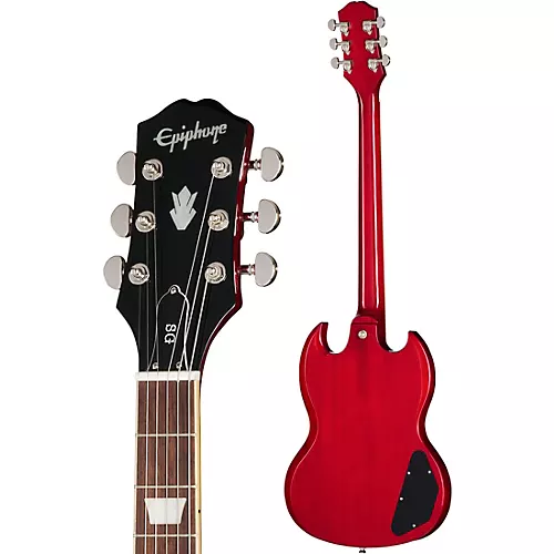 Epiphone SG Standard Left-Handed Electric Guitar Cherry - musicians--Friend