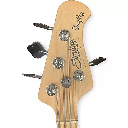 Used Ernie Ball Music Man Stingray SUB Bass Black Electric Bass Guitar Black - musicians--Friend
