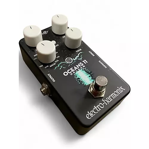 Used Electro-Harmonix Oceans 11  Reverb Effect Pedal - musicians--Friend