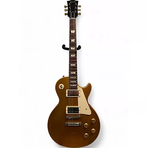 Used Gibson LPR7 1957 Les Paul Reissue Historic Edition Gold Top Solid Body Electric Guitar Gold Top - musicians--Friend
