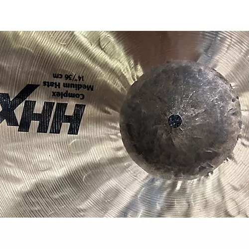 Used 2020s SABIAN 14in HHX COMPLEX MEDIUM HATS PR. Cymbal 33 - musicians--Friend