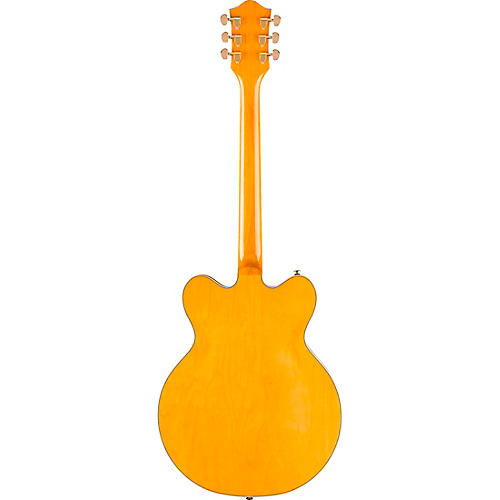 Gretsch Guitars Streamliner Limited Edition Center Block Cat-Eye with V-Stoptail and Gold Hardware Electric Guitar Village Amber - musicians--Friend