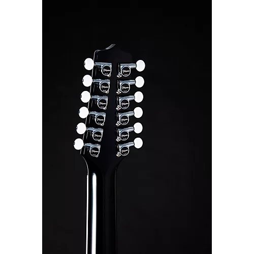 Takamine EF381DX 12-String Dreadnought Cutaway Acoustic-Electric Guitar Black - musicians--Friend