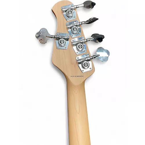 Used Sterling by Music Man Ray5 5 String Black Electric Bass Guitar Black - musicians--Friend