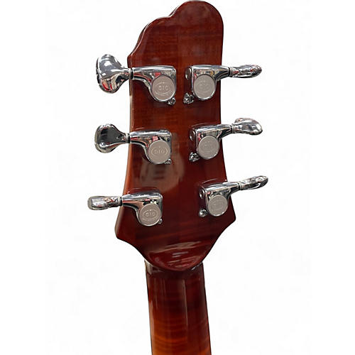Used C.p. Thornton Guitars Elite E-1 Dark Cherry Sunburst Hollow Body Electric Guitar Dark Cherry Sunburst - musicians--Friend
