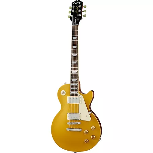 Epiphone Les Paul Standard '50s Electric Guitar Metallic Gold - musicians--Friend