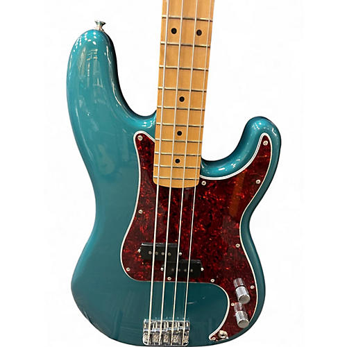 Used Fender PLAYER II PRECISION BASS Turquoise Electric Bass Guitar Turquoise - musicians--Friend