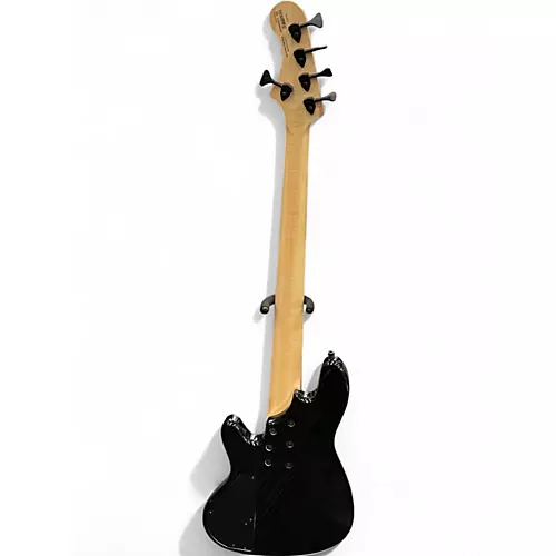 Used 2022 Cort-elrick NJS 5 Black Electric Bass Guitar Black - musicians--Friend