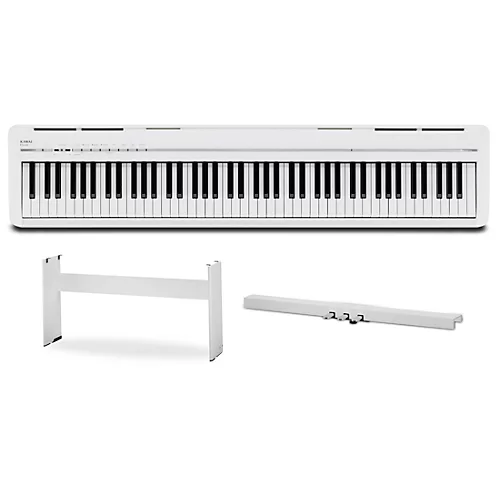 Kawai ES-120 88-Key Digital Piano With HML-2 Stand and F-351 Triple Pedal Gray - musicians--Friend