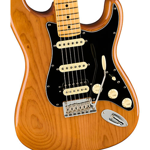 Fender American Professional II Roasted Pine Stratocaster HSS Electric Guitar Sienna Sunburst - musicians--Friend