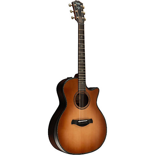 Taylor 914ce Builder's Edition Grand Auditorium Acoustic-Electric Guitar Wild Honey Burst - musicians--Friend