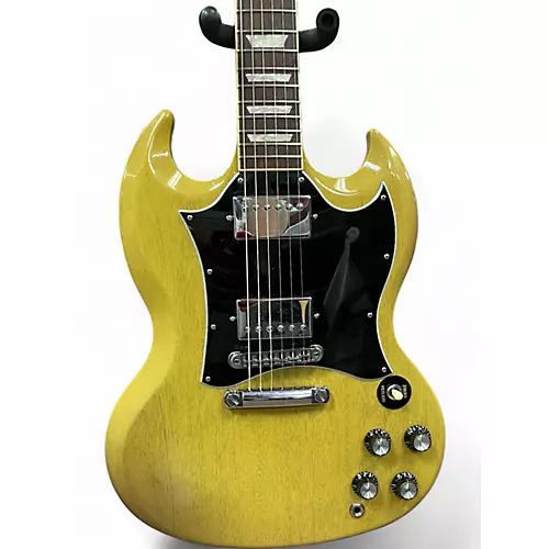Used Gibson SG Standard TV Yellow Solid Body Electric Guitar TV Yellow - musicians--Friend