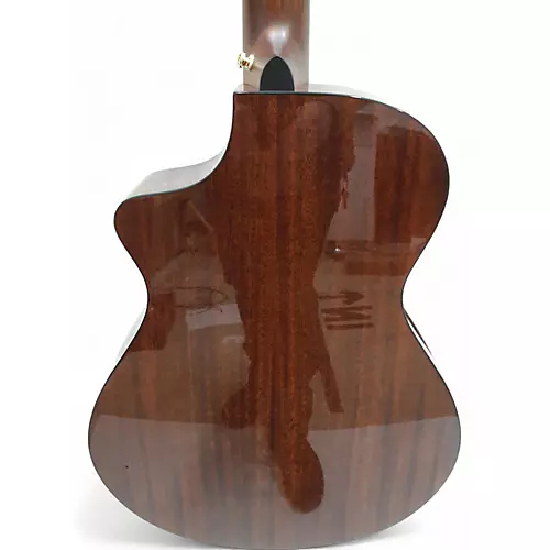 Used Breedlove Organic Solo Pro CE Red Cedar-African Mahogany Concert Edge Burst Classical Acoustic Electric Guitar edge burst - musicians--Friend