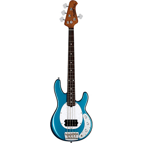 Sterling by Music Man StingRay Short-Scale Bass Guitar Toluca Lake Blue - musicians--Friend