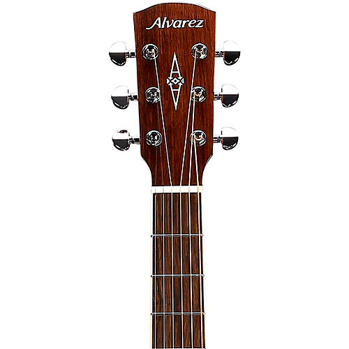 Alvarez AD60LCE Left-Handed Dreadnought Acoustic-Electric Guitar Natural - musicians--Friend