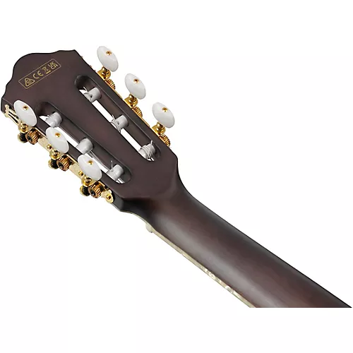 Ibanez TOD10N Tim Henson Signature Nylon Acoustic-Electric Guitar Black Flat - musicians--Friend
