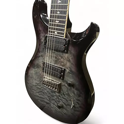 Used PRS SE Mark Holcomb svn Trans Black Solid Body Electric Guitar Trans Black - musicians--Friend