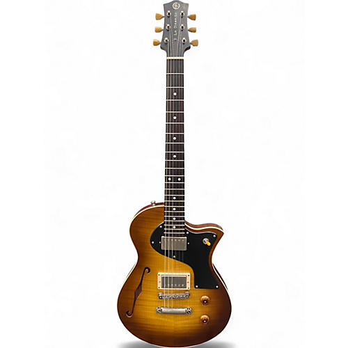 Used La Grange Guitars Grand Wheel Satin Tobacco Sunburst Hollow Body Electric Guitar Satin Tobacco Sunburst - musicians--Friend