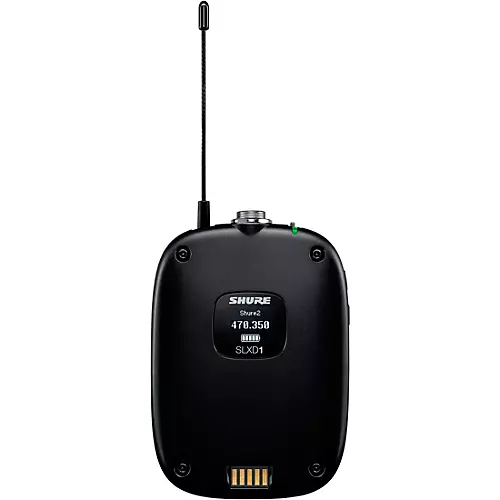 Shure SLXD15/85 Portable Digital Wireless Bodypack System with WL185 Lavalier Microphone - Band G58 Band J52 - musicians--Friend