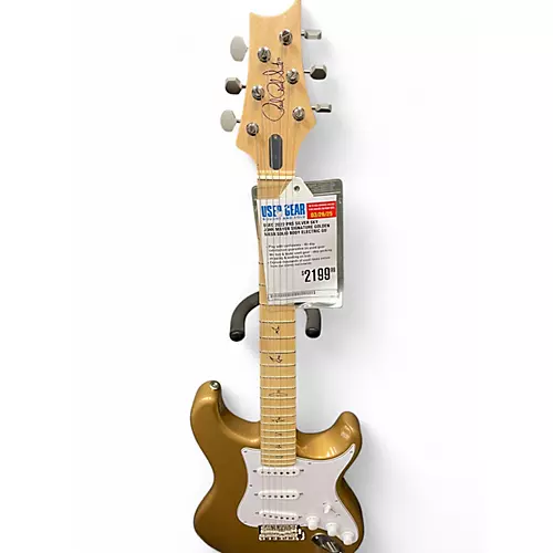 Used 2022 PRS Silver Sky John Mayer Signature Golden Mesa Solid Body Electric Guitar Golden Mesa - musicians--Friend