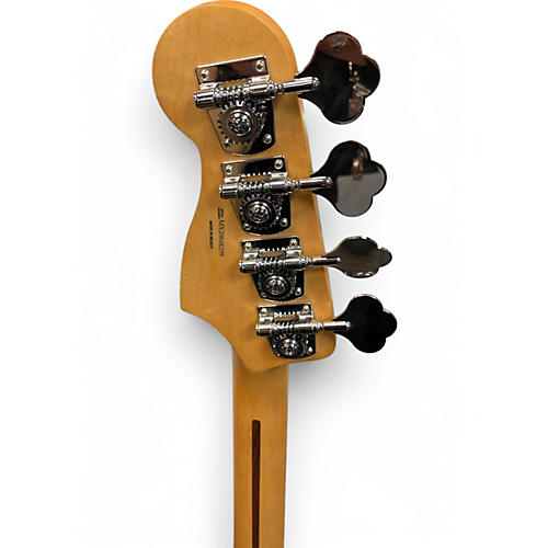 Used 2020 Fender Player Precision Bass Black Electric Bass Guitar Black - musicians--Friend