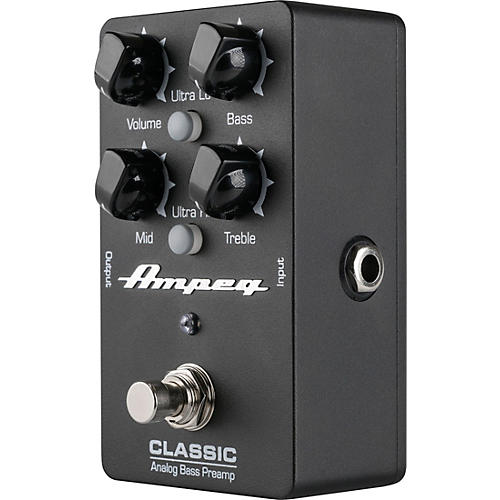 Ampeg Classic Analog Bass Preamp Pedal - musicians--Friend