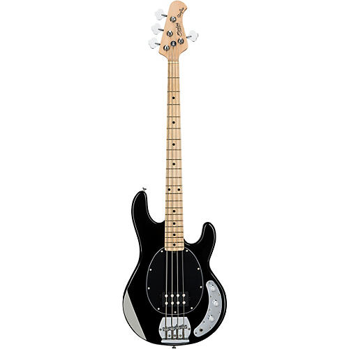 Sterling by Music Man S.U.B. StingRay RAY4 Maple Fingerboard Electric Bass Guitar Chopper Blue White Pickguard - musicians--Friend