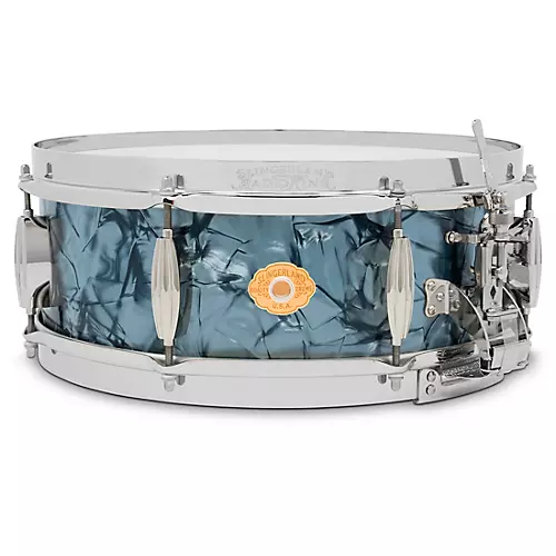Slingerland Limited-Edition Radio King Finish Ply Maple Snare Drum 14 x 5 in. Black Diamond Pearl - musicians--Friend