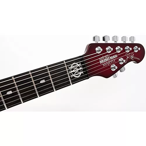 Ernie Ball Music Man John Petrucci Majesty 7 Electric Guitar Gravity Green - musicians--Friend