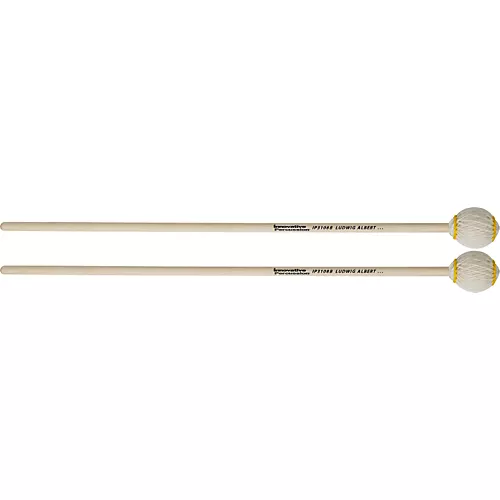 Innovative Percussion Ludwig Albert Series Birch Marimba Mallets Medium Birch - musicians--Friend