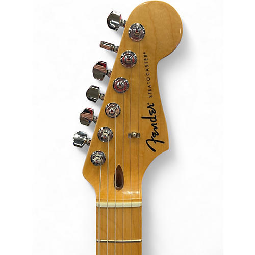 Used 2025 Fender Standard Stratacoustic Metallic Aqua Marine Acoustic Electric Guitar Metallic Aqua Marine - musicians--Friend