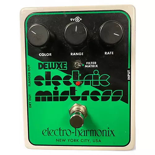 Used Electro-Harmonix Classics Deluxe Electric Mistress Flanger / Filter Matrix Effect Pedal - musicians--Friend