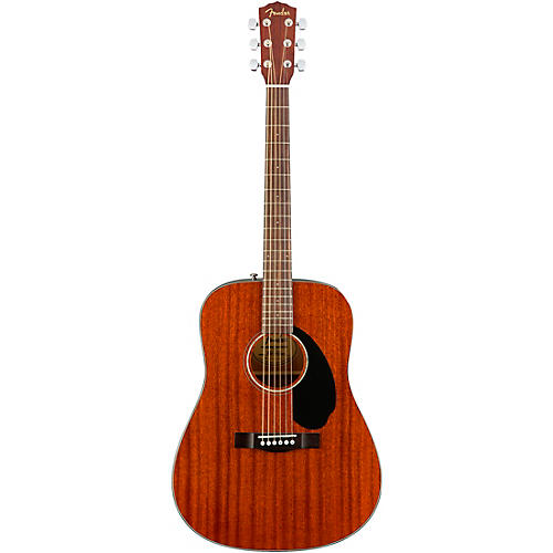 Fender CD-60S All-Mahogany Acoustic Guitar Natural - musicians--Friend