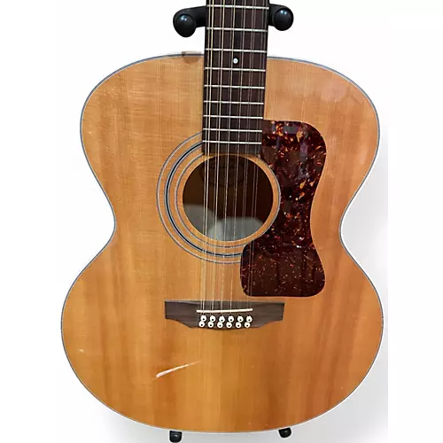 Used Guild JF30-12 B1 Natural 12 String Acoustic Guitar Natural - musicians--Friend