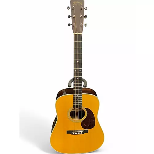 Used Martin D28 Natural Acoustic Guitar Natural - musicians--Friend