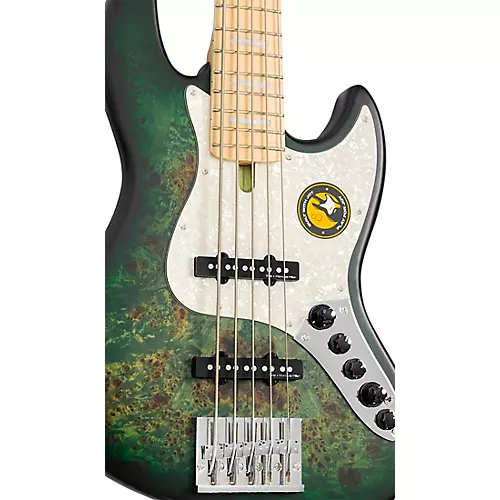 Sire Marcus Miller V7 Swamp Ash Reissue 5-String Electric Bass Satin Transparent Green - musicians--Friend