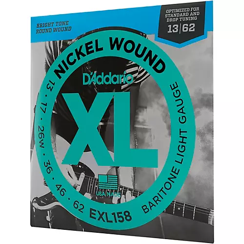 D'Addario EXL158 Light Baritone Electric Guitar Strings - musicians--Friend
