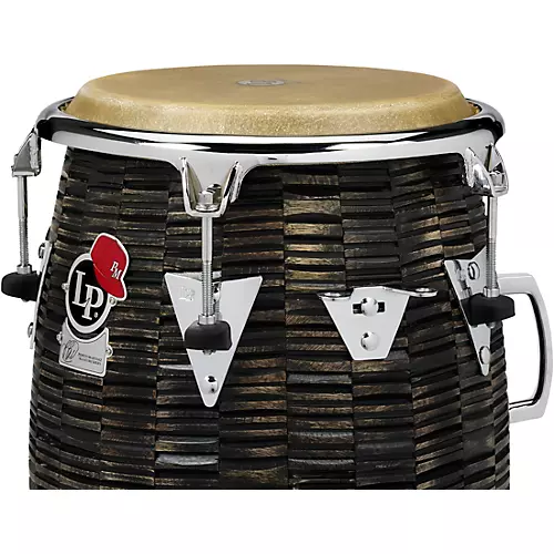 LP Pedrito Martinez Signature Top Tuning Deep Cut Mango Conga 12.50 in. Stained Mocha - musicians--Friend
