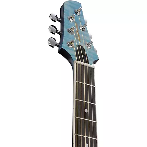 Ibanez TCM50FM Talman Acoustic-Electric Guitar Denim Blue - musicians--Friend