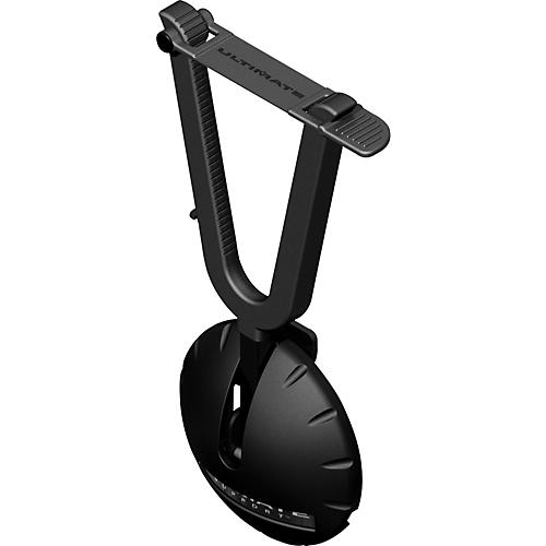 Ultimate Support GS-10 Guitar Hanger - Slat Wall Mount Black - musicians--Friend