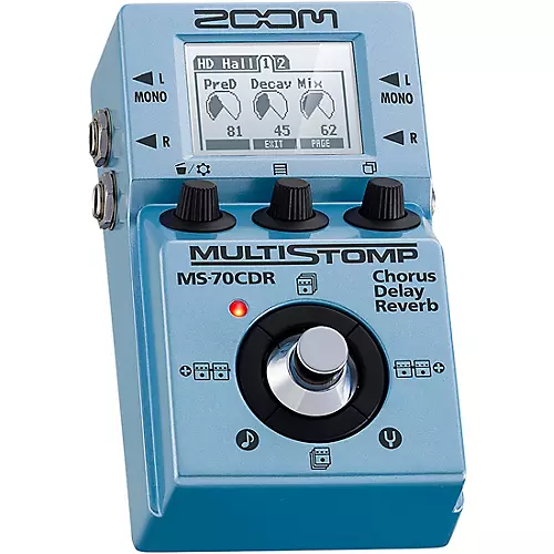 Zoom MS-70CDR MultiStomp Effects Pedal - musicians--Friend