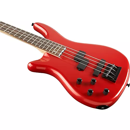 Rogue LX200BL Left-Handed Series III Electric Bass Guitar Candy Apple Red - musicians--Friend
