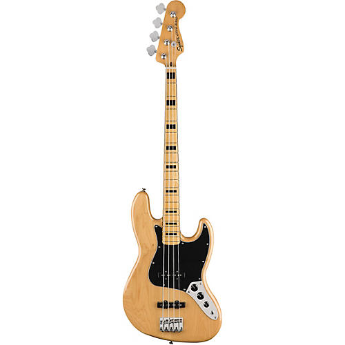 Squier Classic Vibe '70s Jazz Bass Maple Fingerboard Black - musicians--Friend